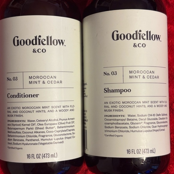 Goodfellow & Co No. 03 Moroccan Mint & Cedar Hair Care Duo - Picture 2 of 7